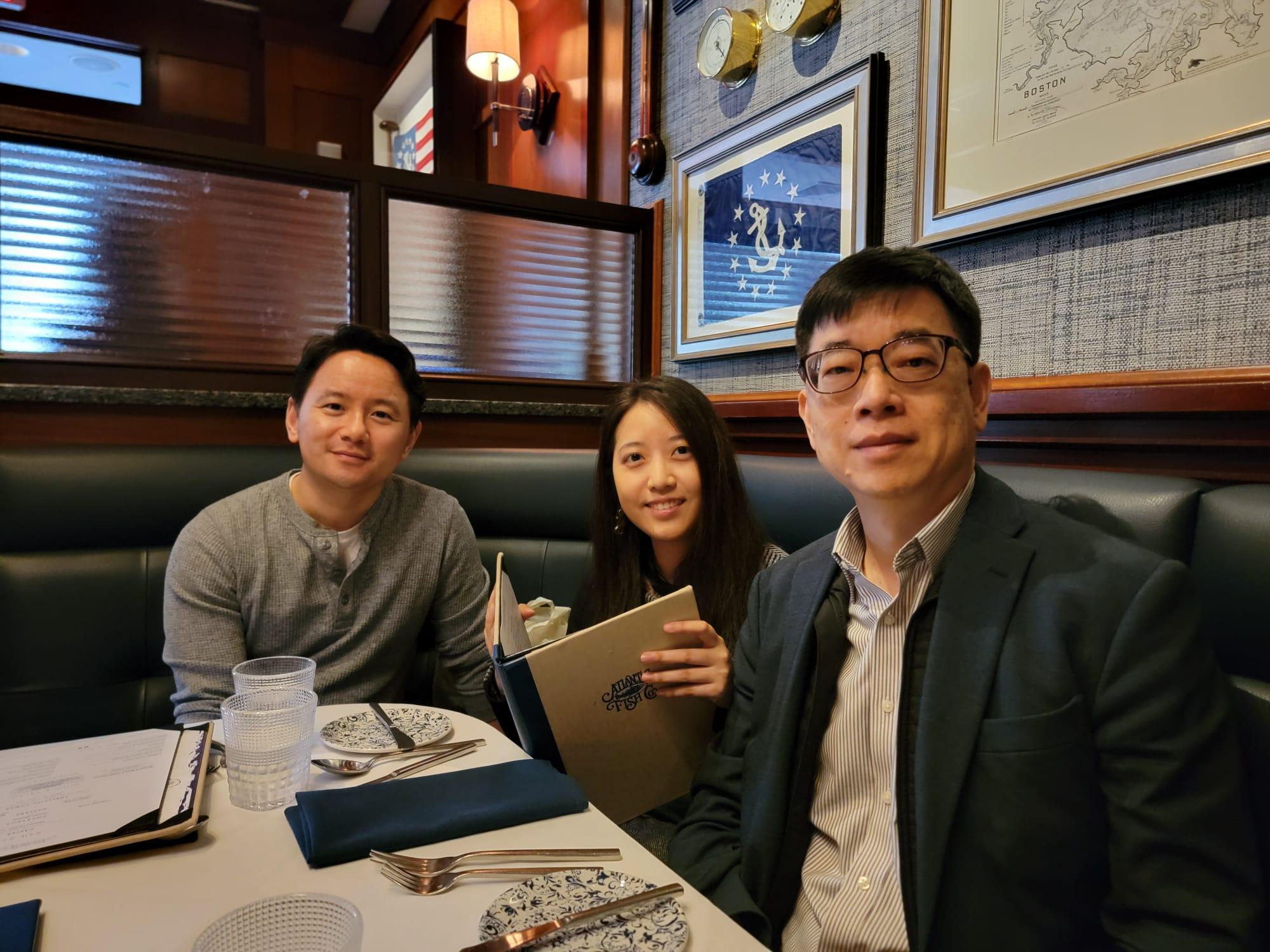 Hsing Group alumni gathering in Boston